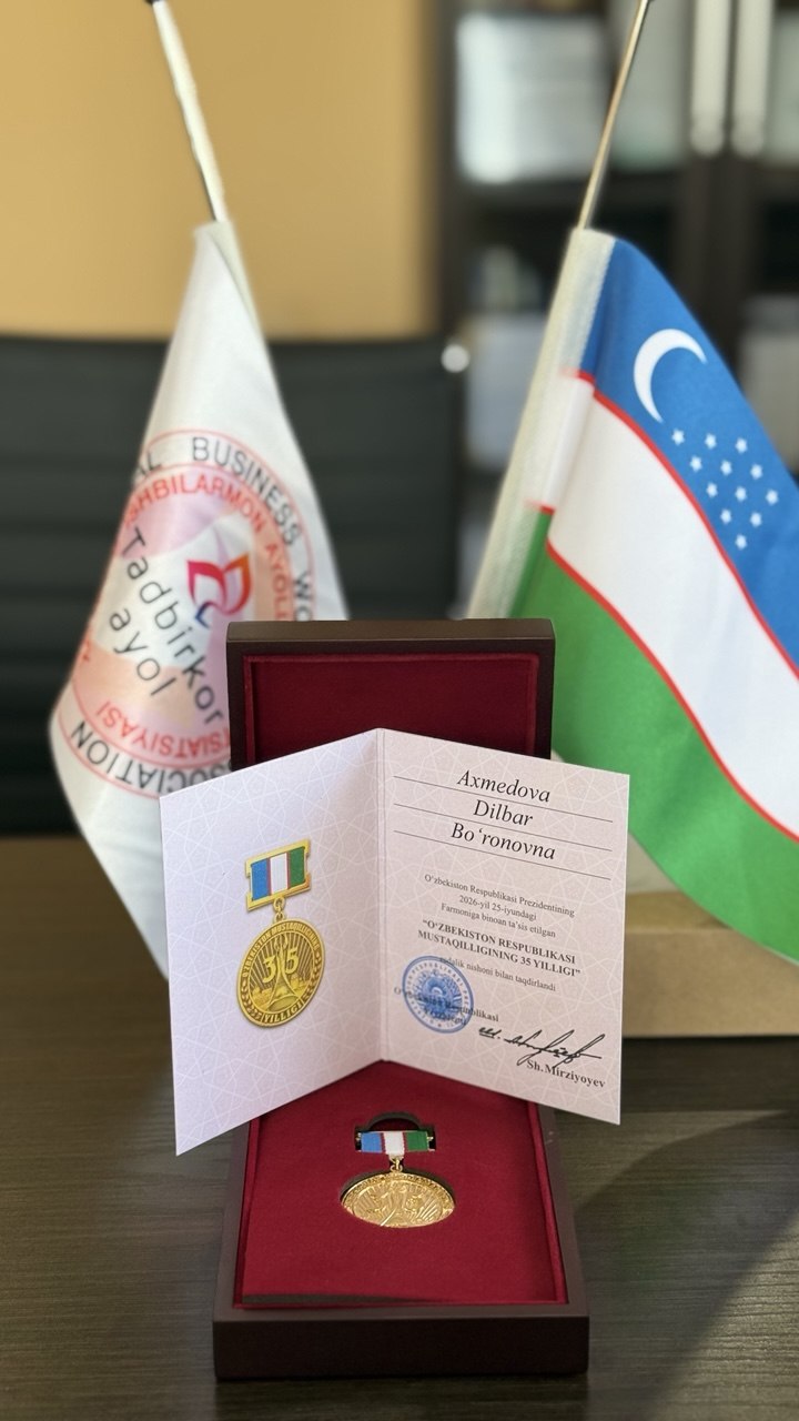 Yangi Oʻzbekiston ravnaqiga tadbirkor ayollarning hissasi: davlat mukofoti bilan yuksak eʼtirof