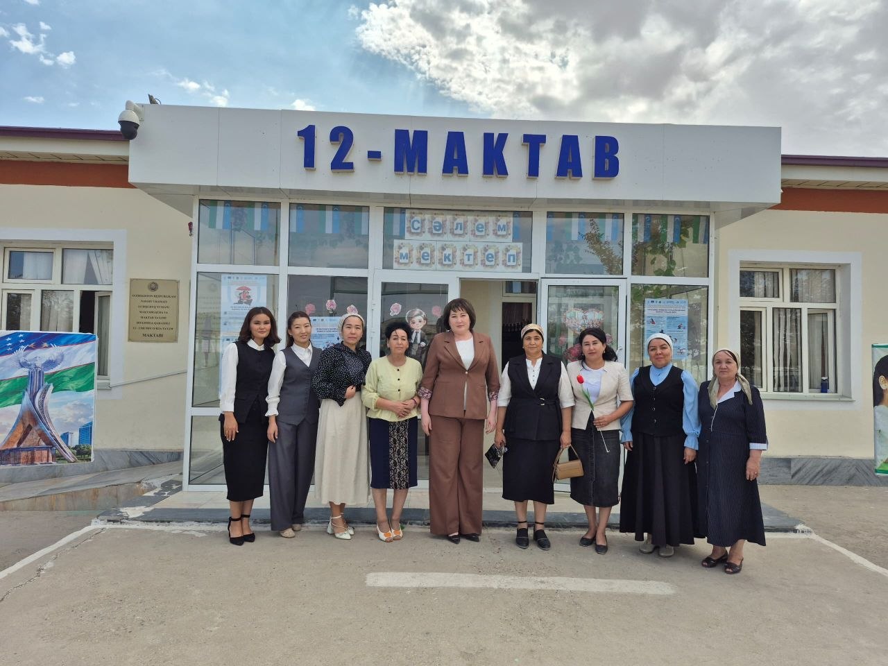 Ezgu tashrif: Uchquʻdoʻk tumanidagi 1-, 13- va 12-maktablarda uchrashuvlar