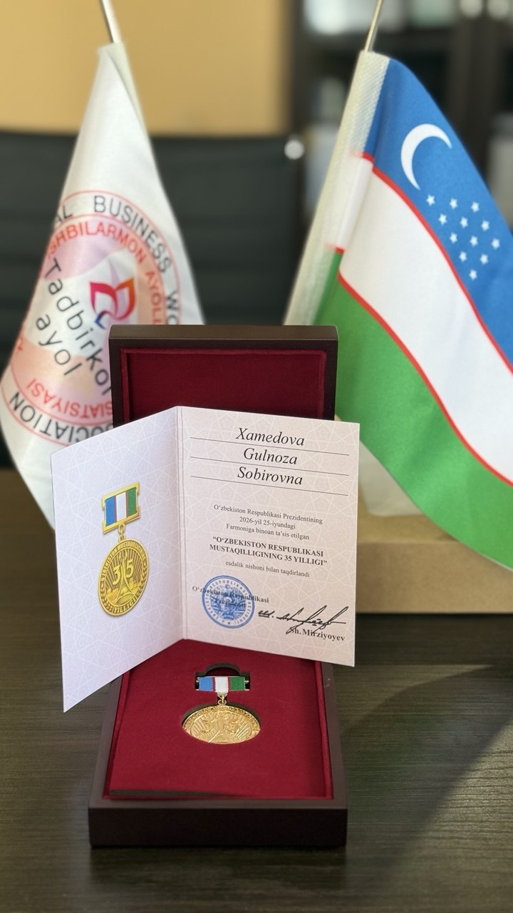 Yangi Oʻzbekiston ravnaqiga tadbirkor ayollarning hissasi: davlat mukofoti bilan yuksak eʼtirof