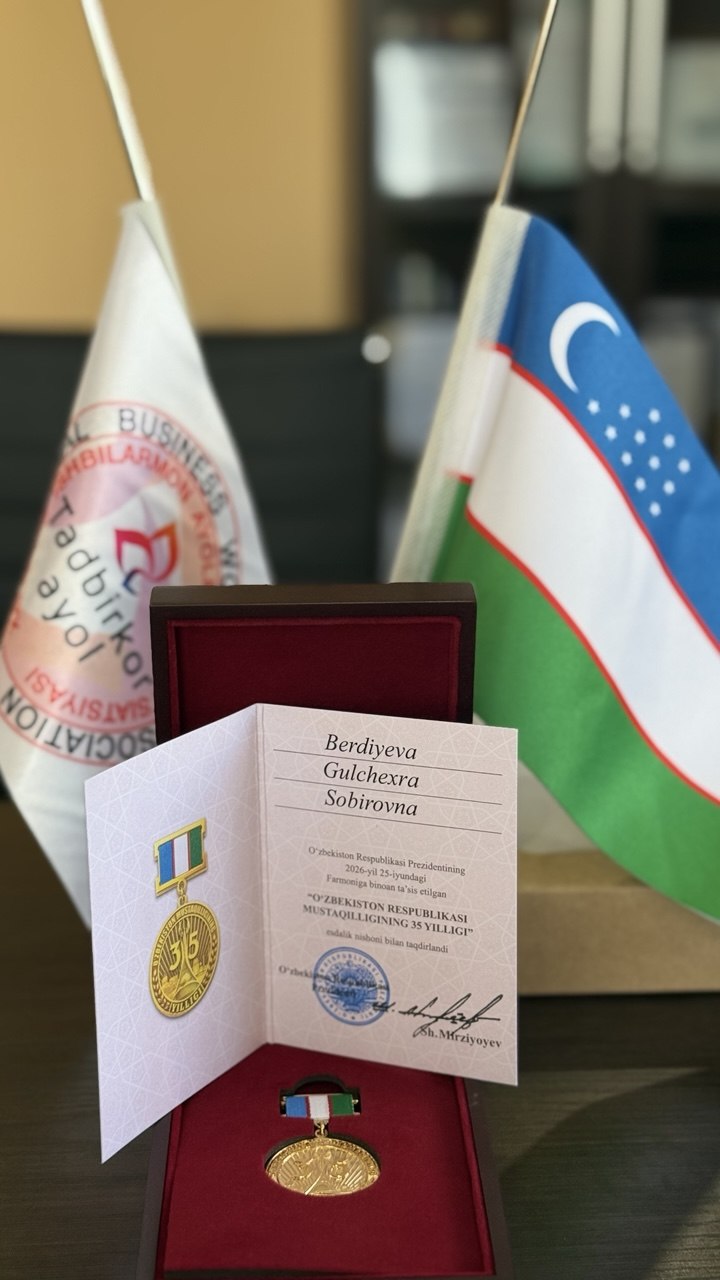 Yangi Oʻzbekiston ravnaqiga tadbirkor ayollarning hissasi: davlat mukofoti bilan yuksak eʼtirof